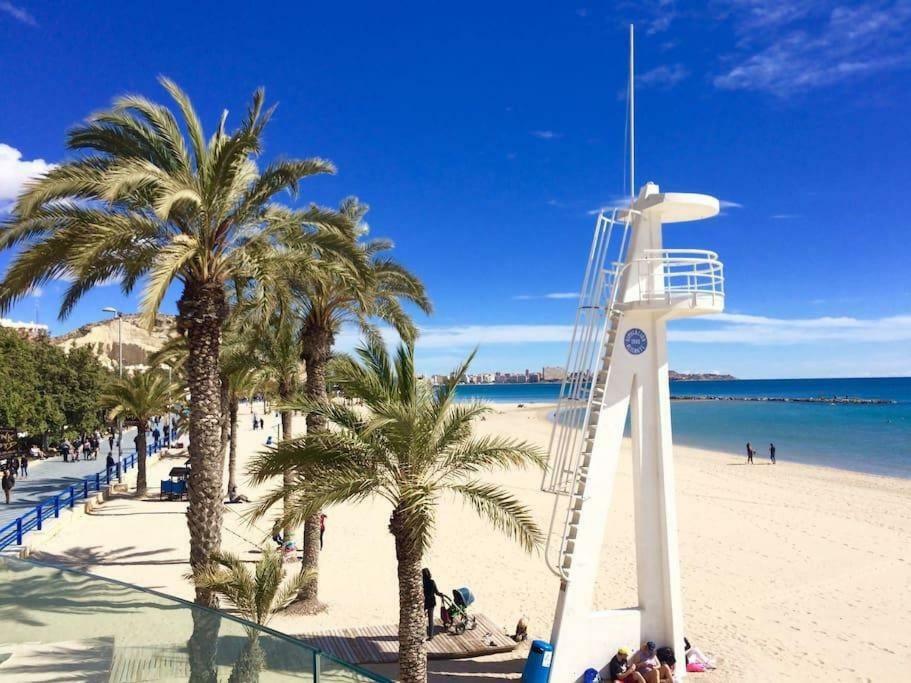Lovely, New, Bright 3 Mins To Beach Apt 105 Sq Meters Alicante Exteriér fotografie